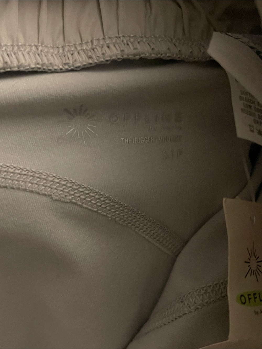 Offline by Aerie Women's Gray Athletic Elastic-Waist Active Shorts Sz Small NWT - Picture 11 of 12
